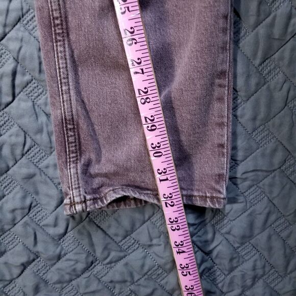 Goodfellow & Co Jeans Mens Size 34x32 Brown Slim Straight Dark Wash Denim - Picture 7 of 12